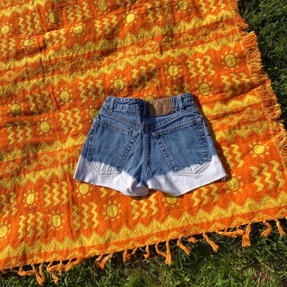 vintage distressed 90s jean high bleach dipped - Picture 7 of 7